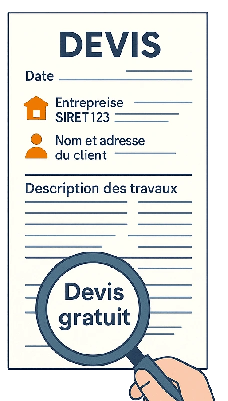 Que doit contenir un devis de travaux ?