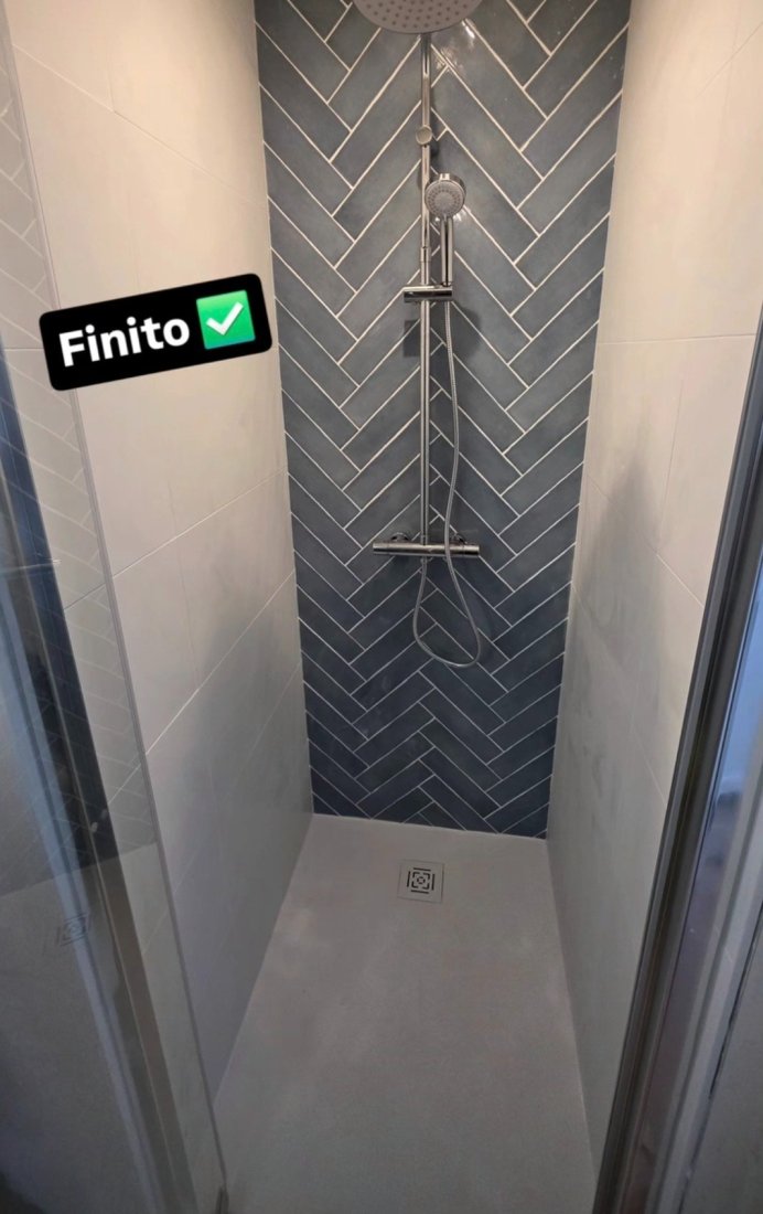 Douche rénovée Beauchamp