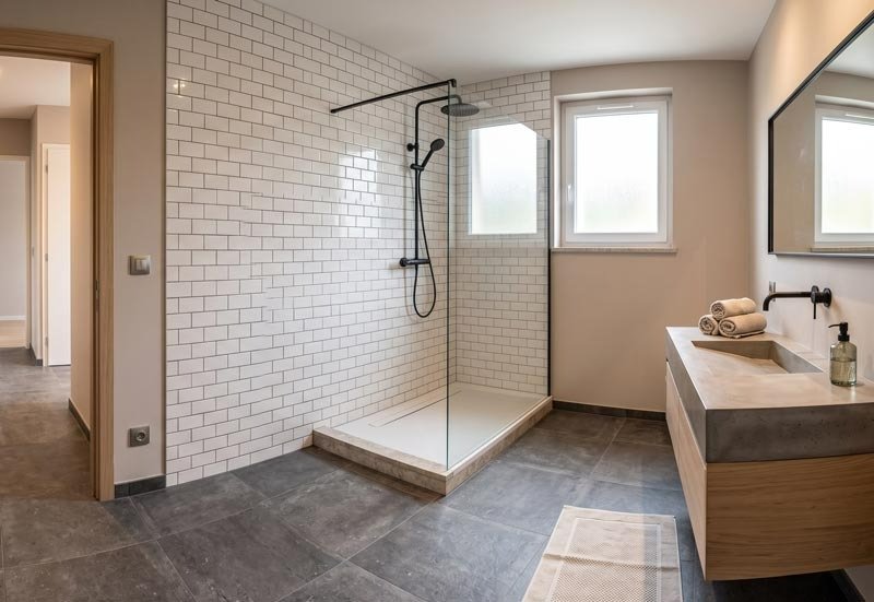 Salle de bain rénovée