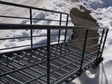 Escalier metallique
