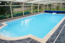 Pose abri de piscine