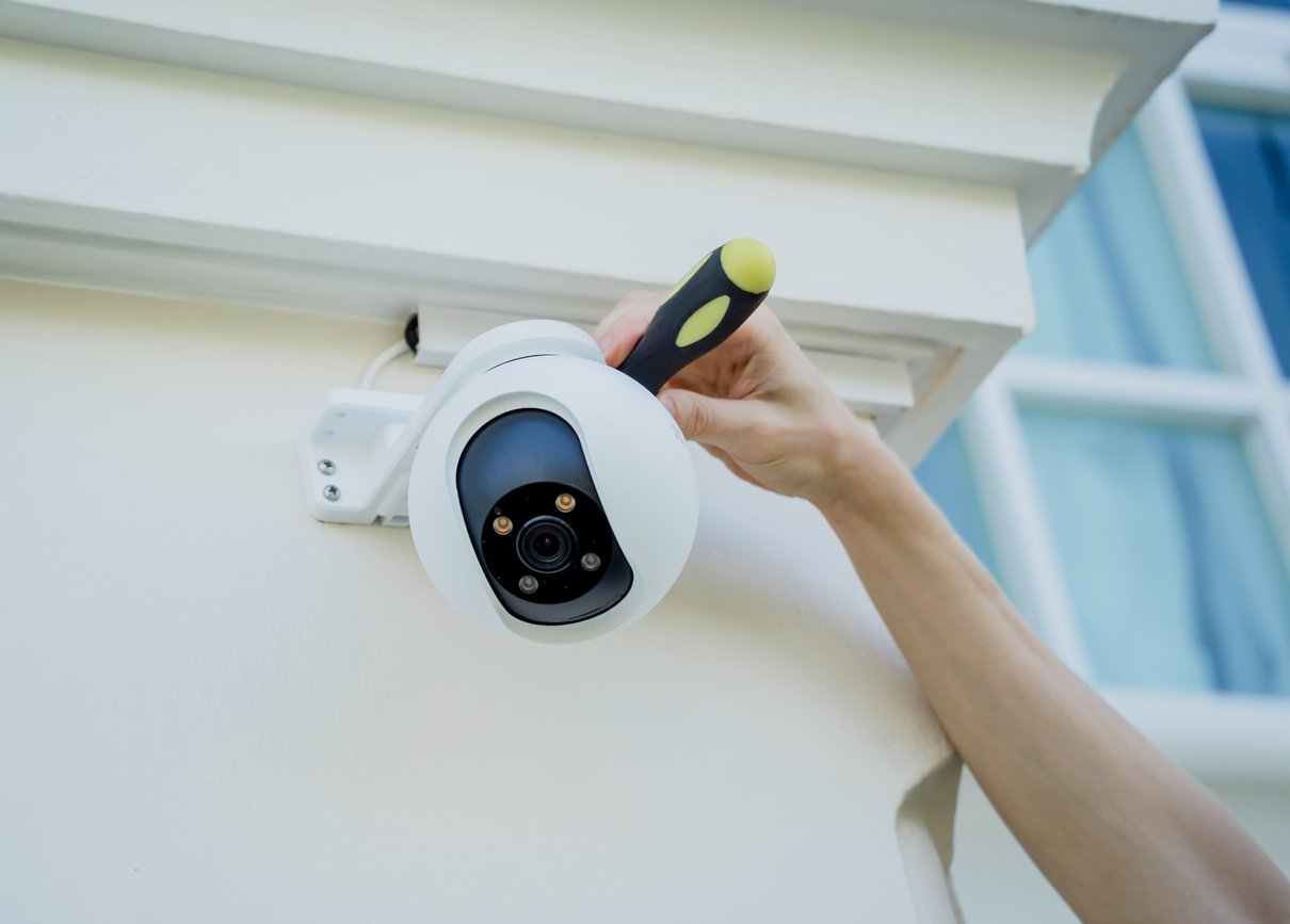 Installation cam&eacute;ra IP, respect vie priv&eacute;e