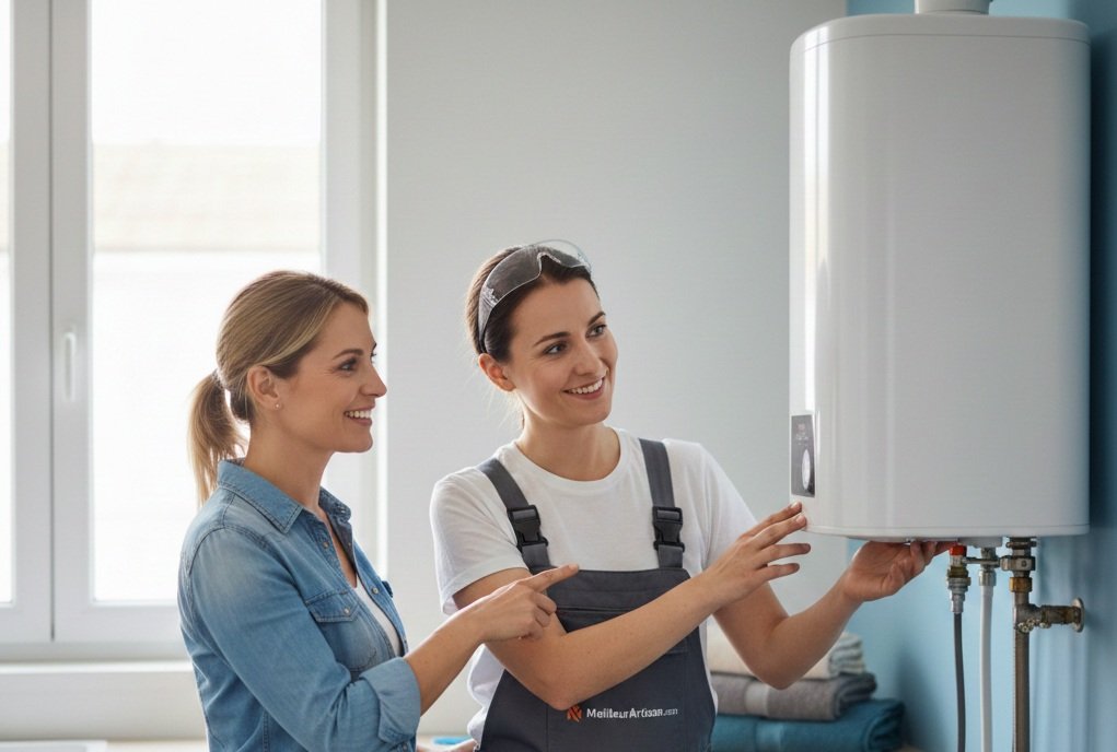 Remplacement d'un chauffe-eau &eacute;lectrique